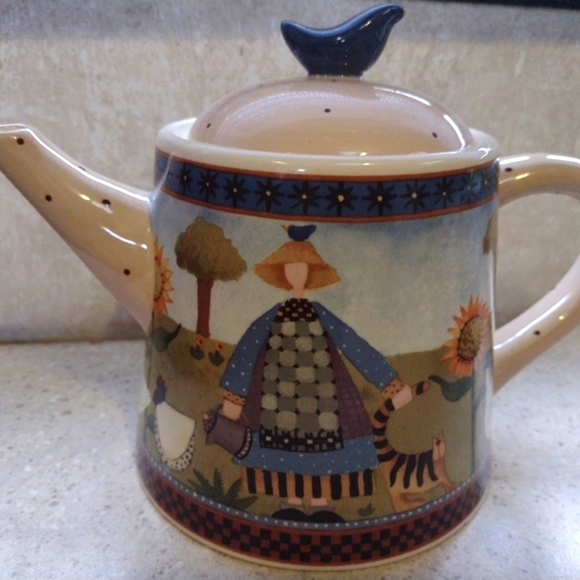 Williraye Studio Watering Can Teapot and Mugs 1999 - Picture 3 of 14